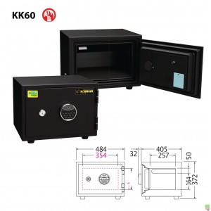 Brankas ICHIBAN FACE RECOGNITION SAFE KK60