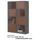 Indachi Elvaro Book Case ELV - HC - 4L