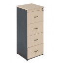 Indachi One Series - Filling Cabinet 4 laci type DFC-334