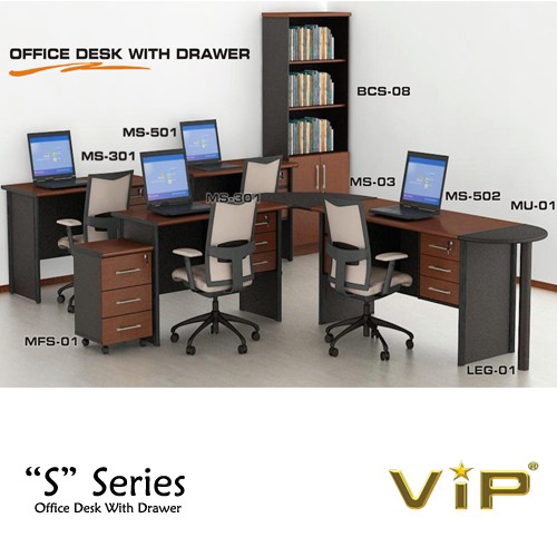 Meja Kantor VIP S Series