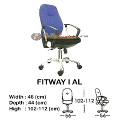 Kursi Kantor (Staff & Sekretaris) Indachi Fitway I AL