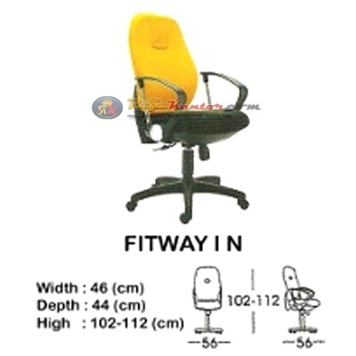 Kursi Kantor (Staff & Sekretaris) Indachi Fitway I N