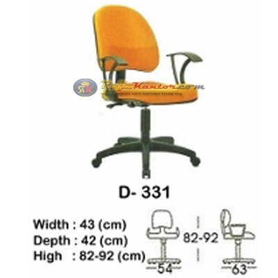 Kursi Kantor (Staff & Sekretaris) Indachi D-331