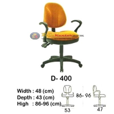 Kursi Kantor (Staff & Sekretaris) Indachi D-400