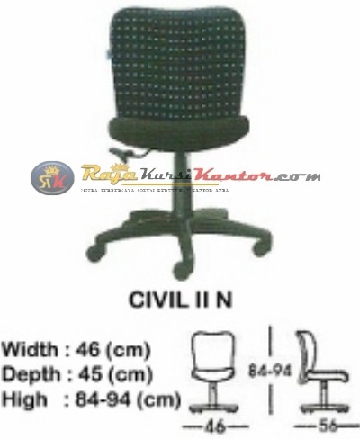 Kursi Kantor (Staff & Sekretaris) Indachi Civil II N