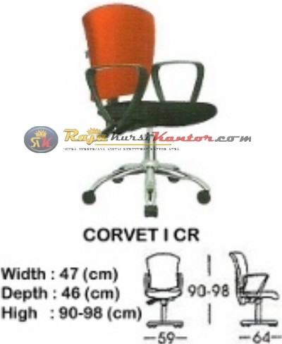 Kursi Kantor (Staff & Sekretaris) Indachi Corvet I CR