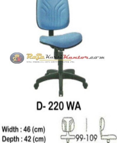 Kursi Kantor (Staff & Sekretaris) Indachi D-220 WA