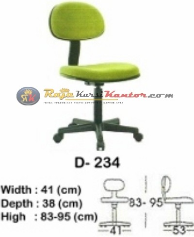 Kursi Kantor (Staff & Sekretaris) Indachi D-234