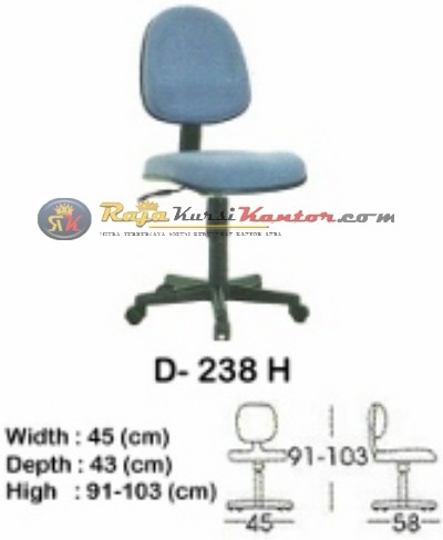 Kursi Kantor (Staff & Sekretaris) Indachi D-238 H