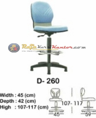 Kursi Kantor (Staff & Sekretaris) Indachi D-260