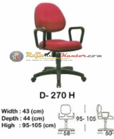 Kursi Kantor (Staff & Sekretaris) Indachi D-270 H