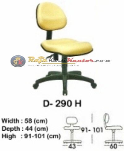 Kursi Kantor (Staff & Sekretaris) Indachi D-290 H