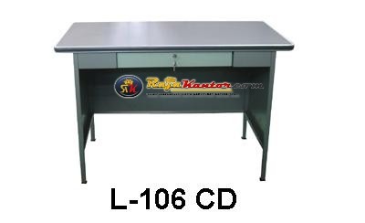 Meja Kantor Lion - Meja Kantor Besi type L-106 CD