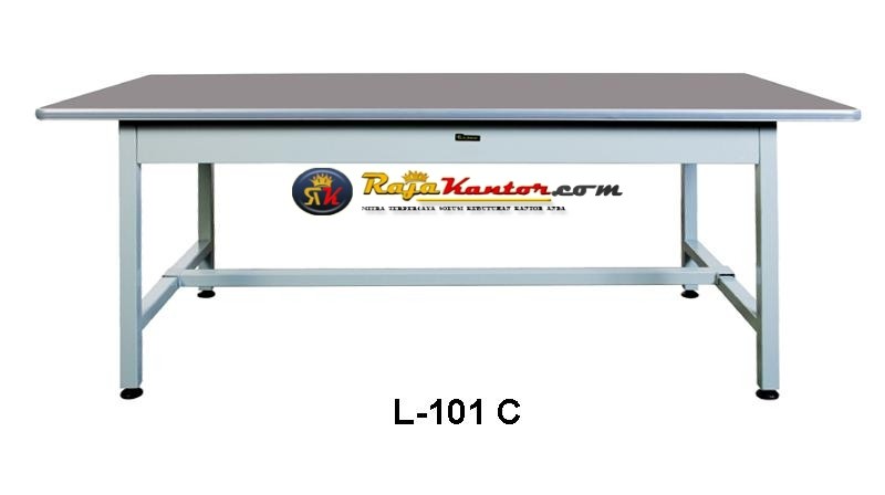 Meja Kantor Lion - Meja Rapat Besi type L-101 C