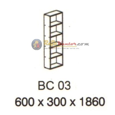 Meja Kantor Vip Mv Series BC 03 (Cabinet)