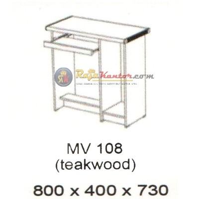 Meja Kantor Vips MV Series MV 108 (Computer Desk)