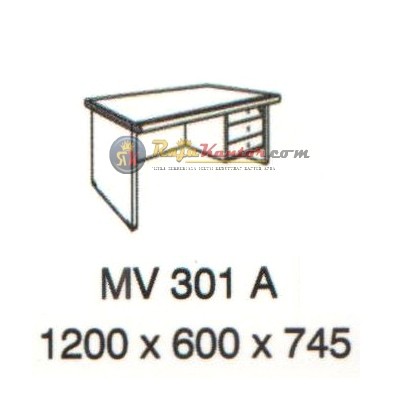 Meja Kantor Vips Mv Series MV 301 A (Office Desk)