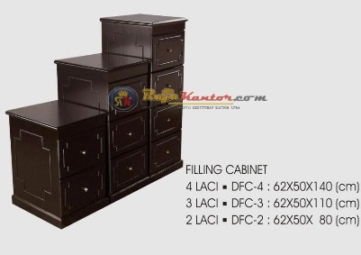 Filling Cabinet Donati 2 Laci DFC-2 ( Melamic Series)