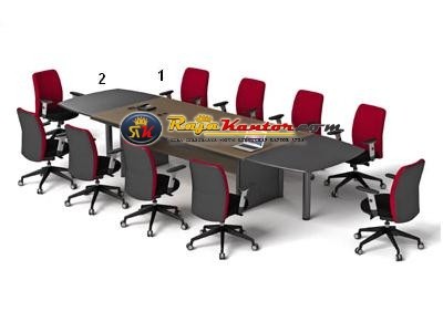 High Point Classe - Meja Meeting Set Noce Calabria