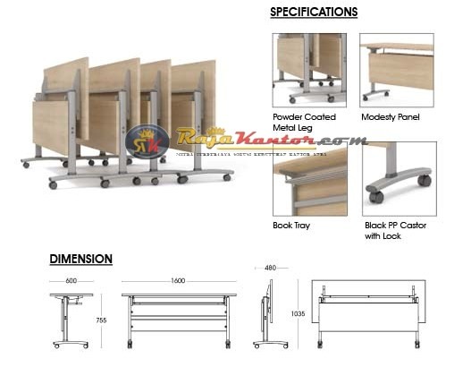 High Point Siena - Folding Table type AQMO30
