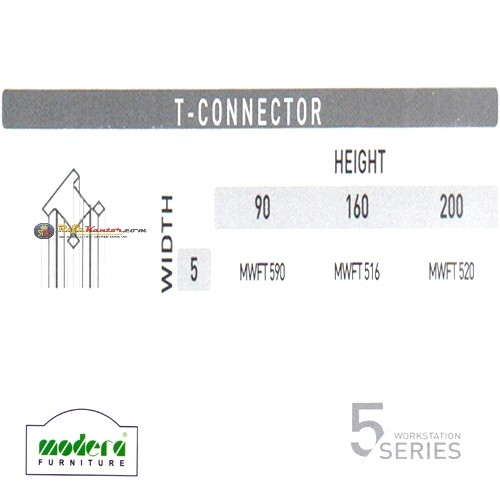 Modera 5 Workstation Series - T-Connector