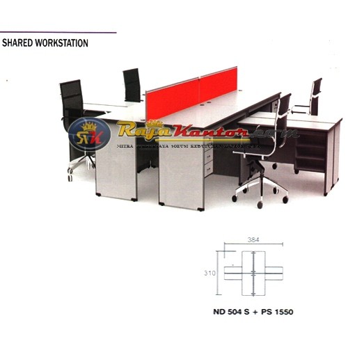 Grand Furniture Nova - Shared Workstation 2