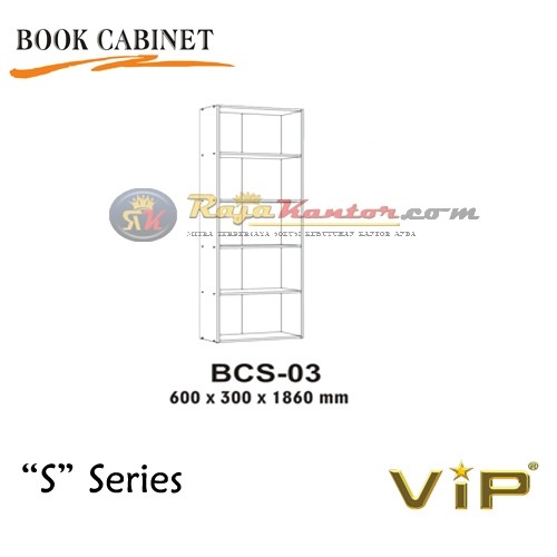 Vip S Series Book Cabinet BCS-03