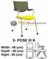 Kursi Susun Indachi X-Pose III K