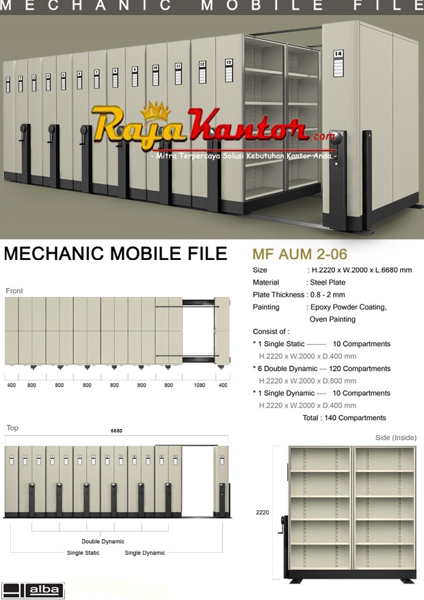 Mobile File System Mekanik Alba MF-AUM 2-06