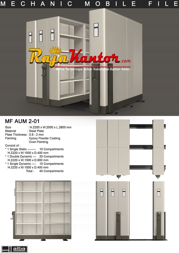 Mobile File System Mekanik Alba MF-AUM 2-01 