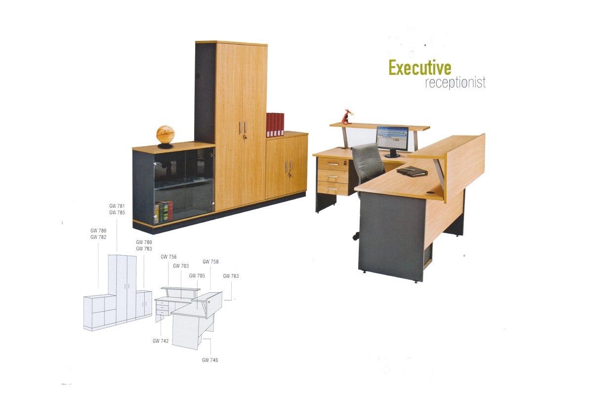 Meja Kantor Global Receptionist