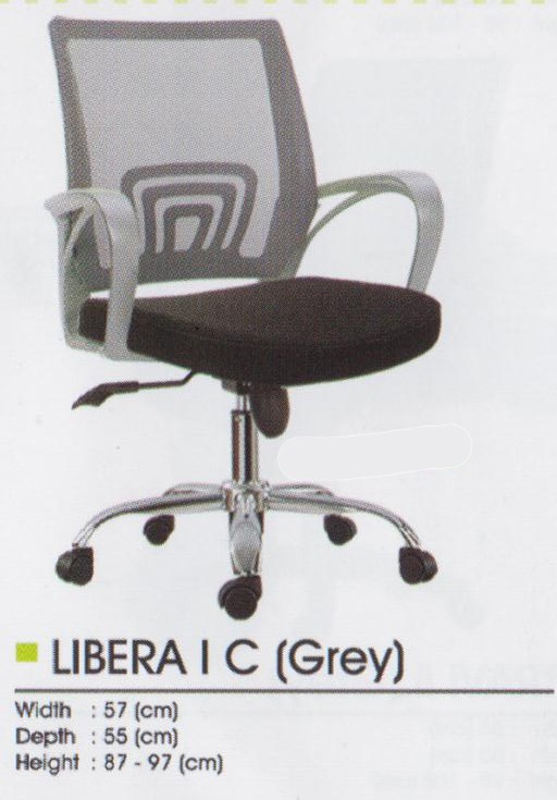 Kursi Kantor Donati Liberia I C Grey