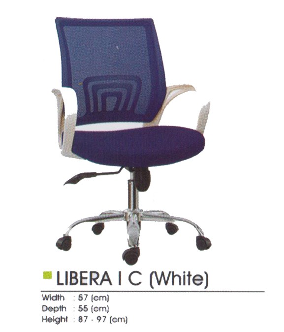 Kursi Kantor Donati Liberia I C White