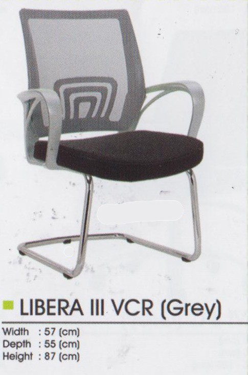 Kursi Kantor Donati Liberia III VCR Grey