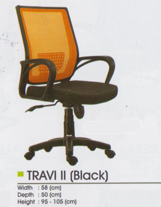 Kursi Kantor Donati Travi II Black