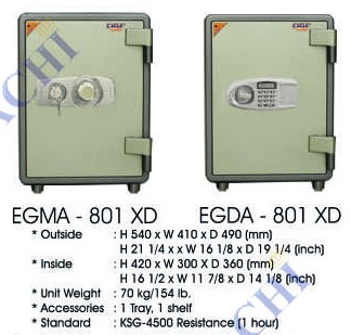 Brankas Indachi EGMA 801 XD