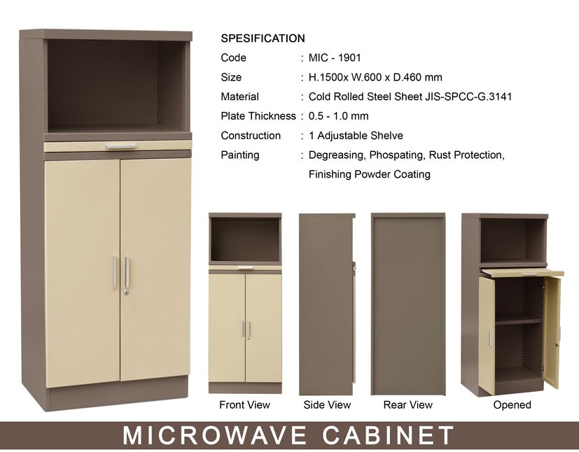 Microwave Cabinet Alba MIC 1901