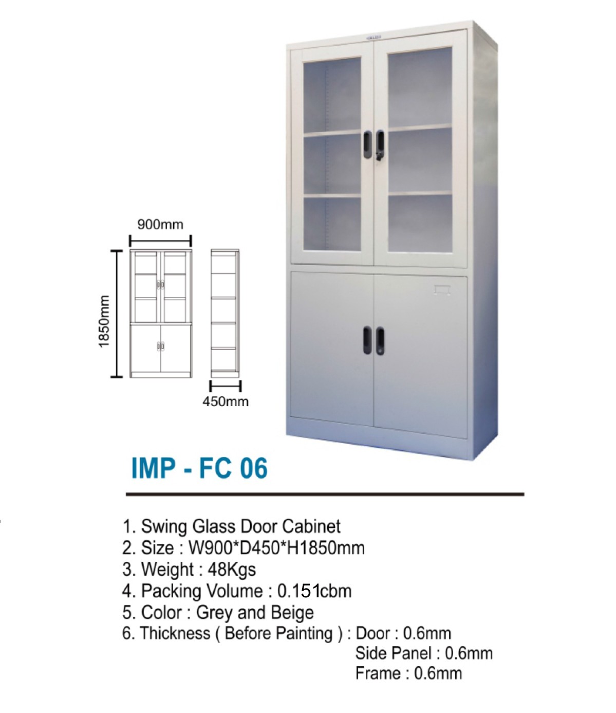 Lemari Arsip Importa IMP-FC 06