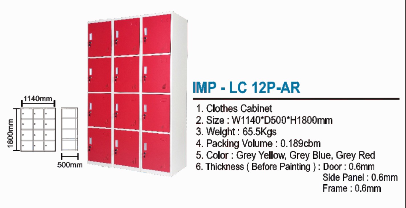 Locker Importa IMP-LC 12P AR