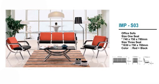 Sofa Kantor Importa IMP-S03