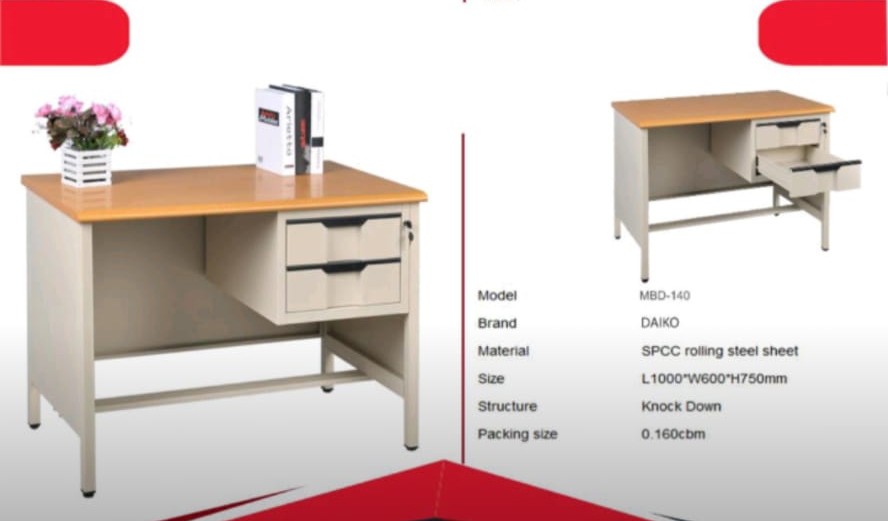 Meja Kantor Daiko Import MBD 140