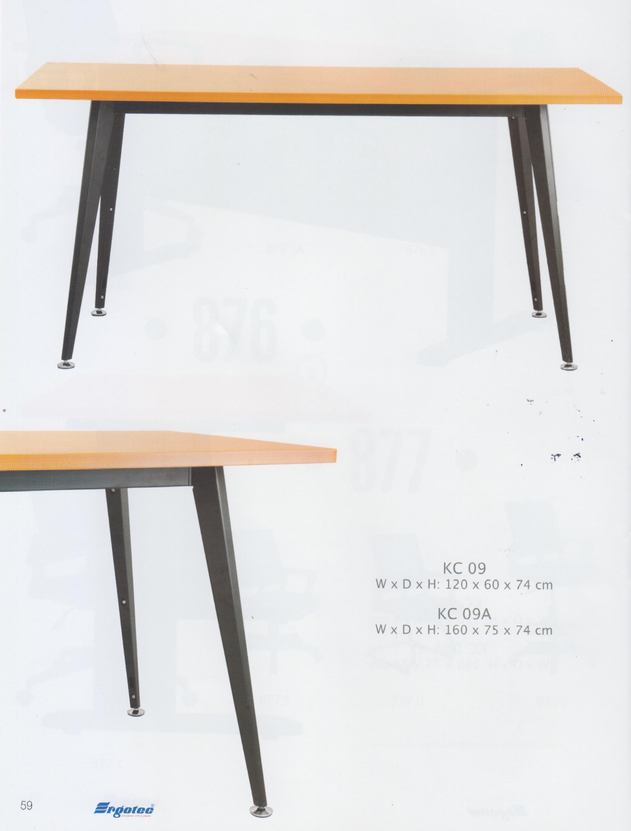 Meja Kantor Ergotec KC 09 A