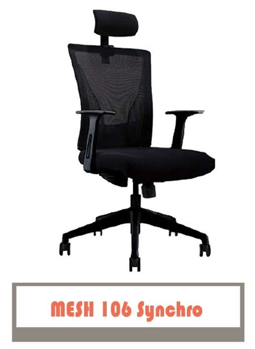 Kursi Kantor Staff CARRERA MESH 106 SYNCHRO