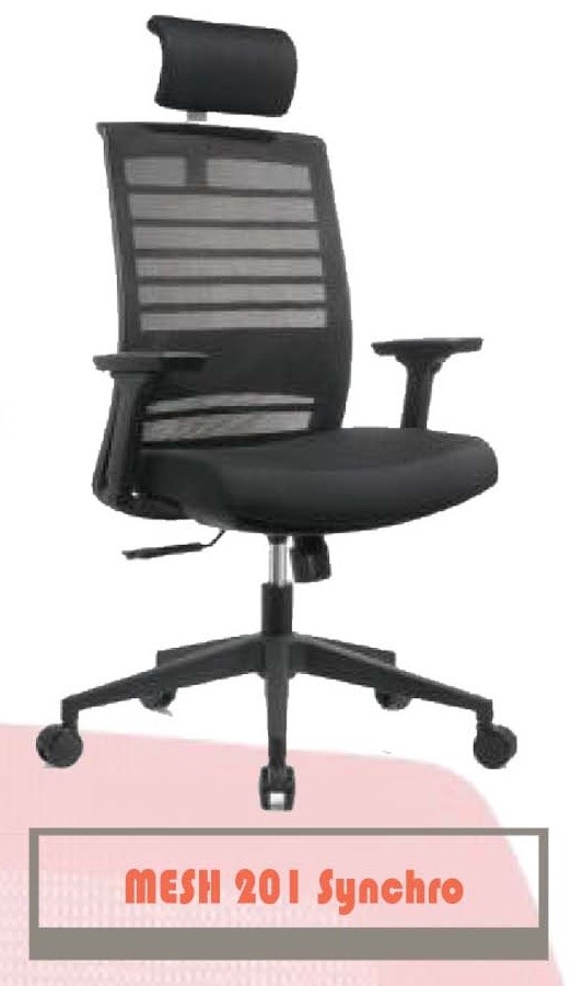 Kursi Kantor Staff CARRERA MESH 201 SYNCHRO