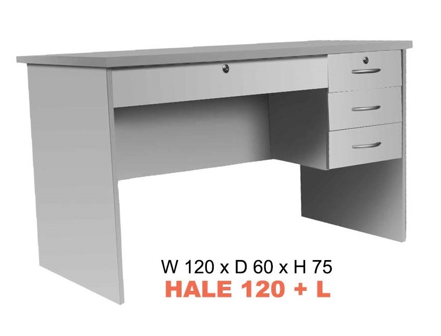 Meja Kantor CARRERA HALE 120 + L