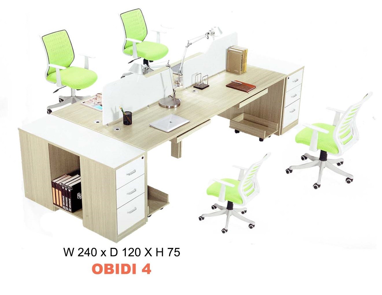 Meja Kantor CARRERA OBIDI 4