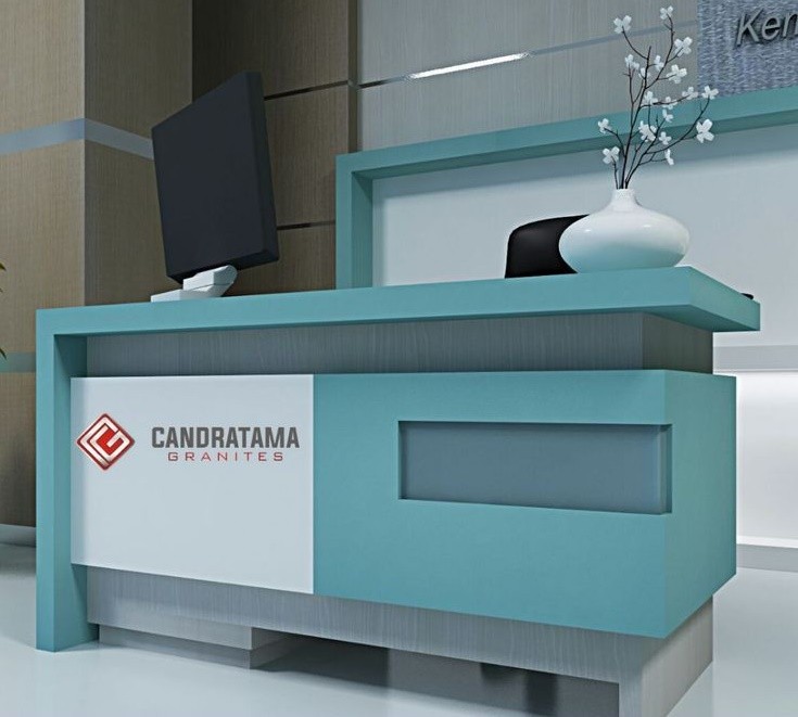 Custom Meja Resepsionis Sample 2