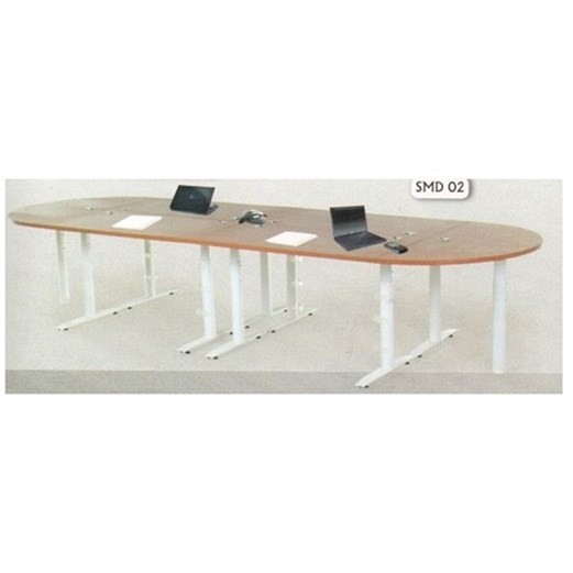 Meja meeting Oval Aditech SMD 02 (360cm)