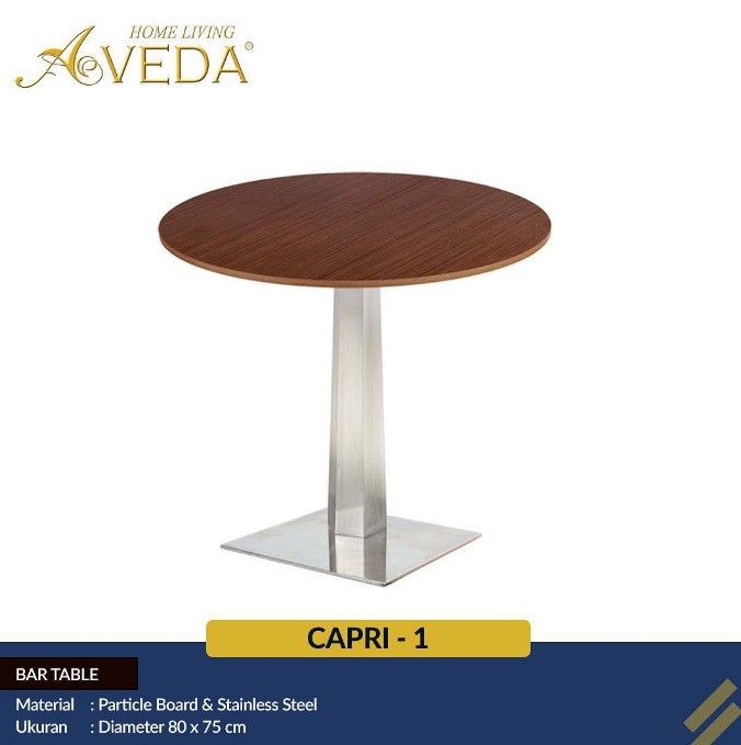MEJA BAR DAN CAFE AVEDA CAPRI 1