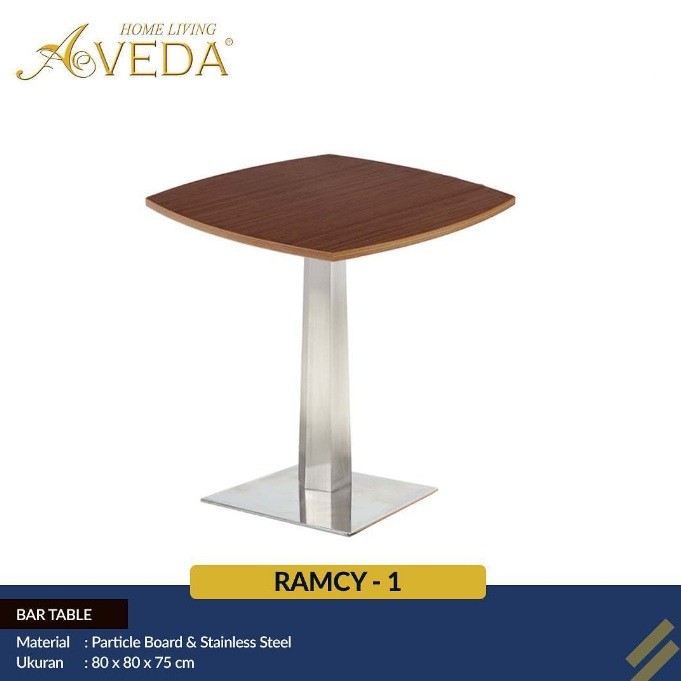 MEJA BAR DAN CAFE AVEDA RAMCY 1
